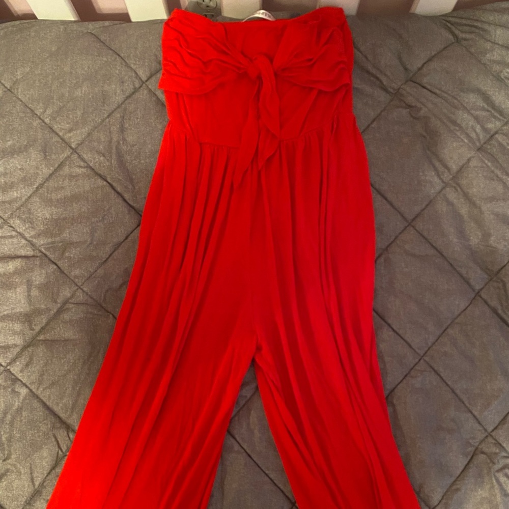 Strapless Jumpsuit